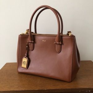 Lauren Ralph Lauren Newbury Double Zip Satchel